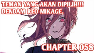 Alur Cerita BLUE LOCK Chapter 58 - PEREBUTAN TEMAN DALAM PERTANDINGAN