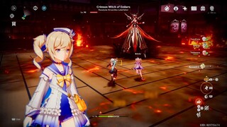 Barbara, You don’t have to HIT THAT HARD…  💀