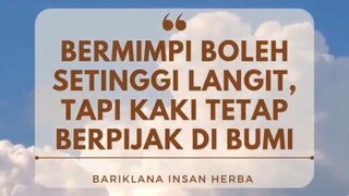 jangan lah bermimpi saja tapi berusaha lah