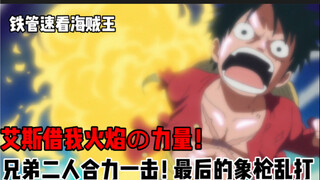 【铁管说海贼107】鱼人岛终极决战！暴力美学象枪乱打，压倒力量