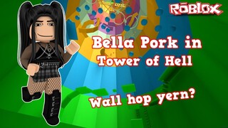 Racing random people as Bella Fork | Roblox Tower of Hell | Tagalog | Cookie Queen Play