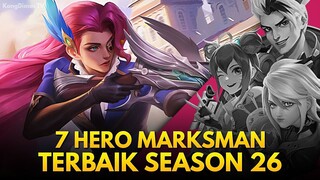 7 Hero Marksman Terbaik Season 26 Mobile Legends