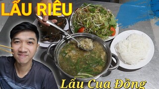 Nấu Lẩu Cua Đồng Lẩu Riêu Cua - Bật mí công thức làm nước Lẩu Cua thơm ngon khó cưỡng | Anh Lee BTR