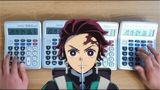 เล่นกับเครื่องคิดเลข - Kimetsu no Yaiba