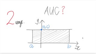 2 ways: AUC y=c?