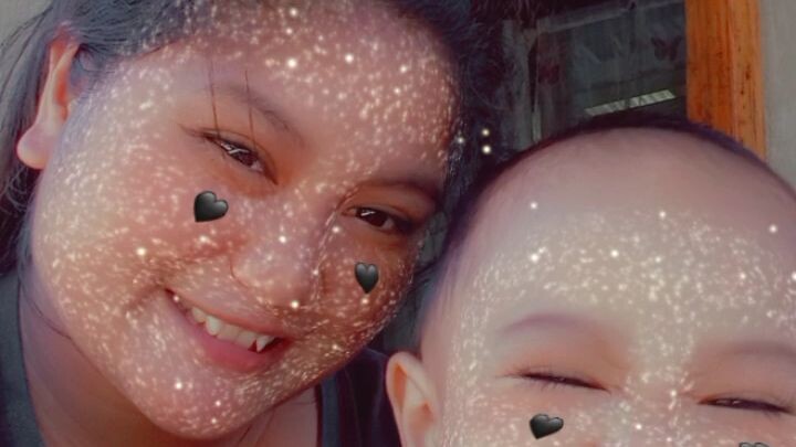#new video with my son john Gabrelle always love u nak😚