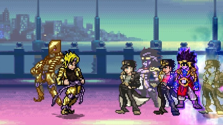 【MUGEN】Reborn DIO: I want to fight four of them! The stronger the better!