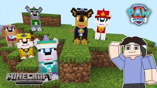 Helping the PAW PATROL sa Minecraft PE