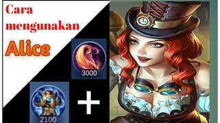 Bagaimana cara mengunakan Alice dengan 4 minion di midlane