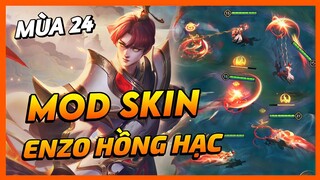 Mod Skin Enzo Hồng Hạc Thị Vệ Mùa 24 Mới Nhất Full Hiệu Ứng Không Lỗi Mạng | Yugi Gaming