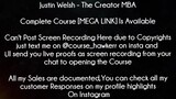 Justin Welsh Course  The Creator MBA download