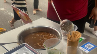 Day 29 of selling beef offal at the stall has successfully come to an end!