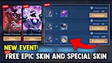 CHRISTMAS EVENT! GET YOUR FREE EPIC SKIN AND SPECIAL SKIN! FREE SKIN! NEW EVENT 2022 |MOBILE LEGENDS