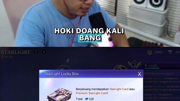 Udah pada dapet belum guys? #MLBBALLSTAR #MLBBEmote #MLBBSirenMask #MobileLegendsBangBang #MLBB