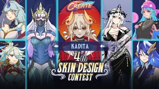 TOP 100+ KADITA SKIN DESIGN CONTEST | VOTING PHASE KADITA CREATE SKIN #4thskindesigncontest