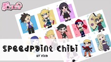 Speedpaint Chibi art by Vina