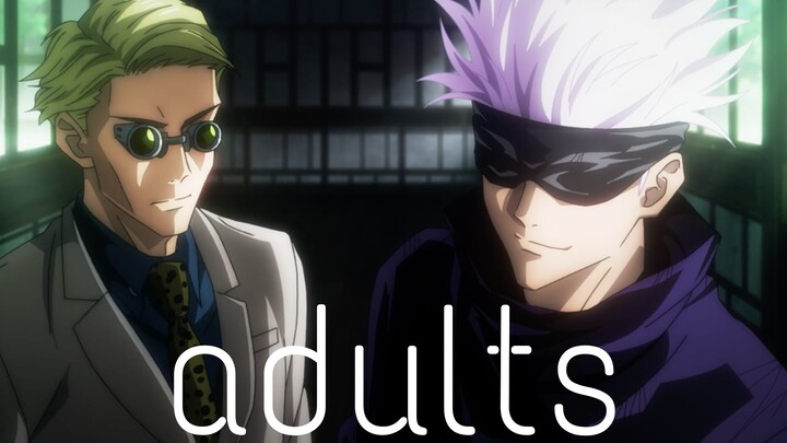 [MAD/ Jujutsu Kaisen] "Reliable adults" Gojo Go Nanami Kento