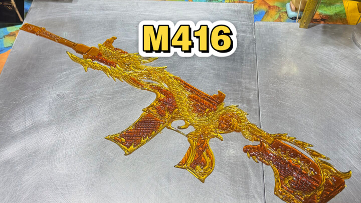 Mengambil M416 Naga Emas Berkaki Lima milikmu