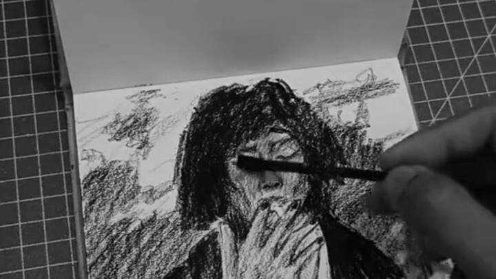 Drawing part (4) #drawing #charcoaldrawing