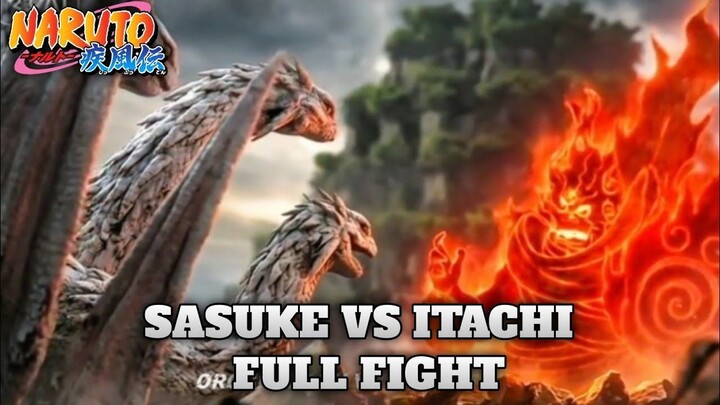 EMOTIONAL AI-Generated Live Action Sasuke vs Itachi! Full Fight - Sub indo