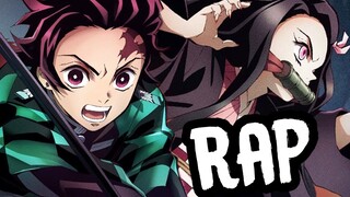 DEMON SLAYER RAP | "Fight Our Demons" | RUSTAGE ft Ozzaworld & Squigglydigg (Kimetsu No Yaiba)