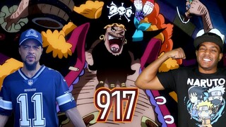 It's Party Time With Blackbeard! One Piece Reaction Episode 917