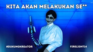 BIKIN MOMO KETAGIHAN BANGET || COSPLAY VIDEO ALIEN SERPO