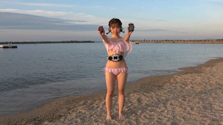 Henshin Kamen Rider mặc Bikini siêu nữ tính