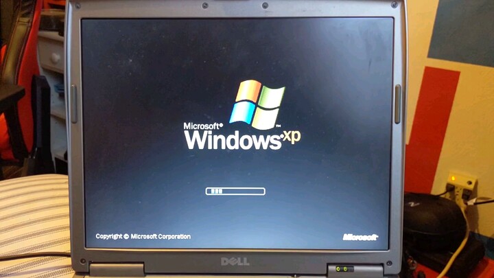 2005 Dell Latitude D610 running Windows XP Professional
