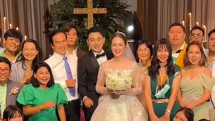 欧阳娜娜的泰国干爹 #TAE 晒结婚照，曾与林志颖撞脸，离婚4年后再婚