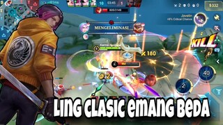 Ling clasic emang beda