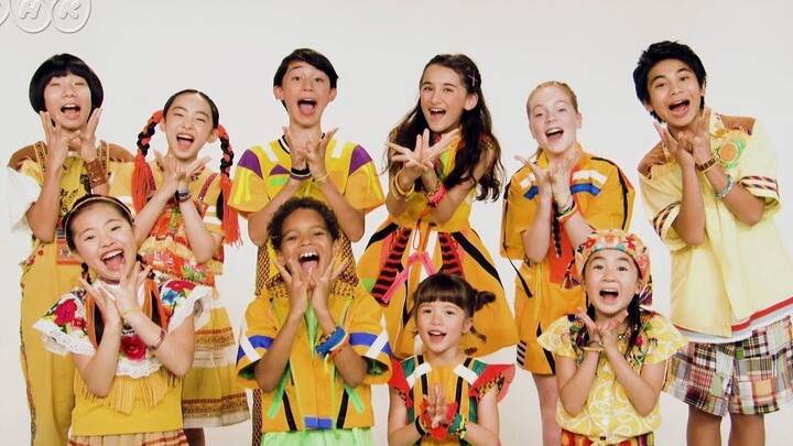 Paprika versi asli: Kolaborasi besar-besaran anak-anak dari berbagai negara - Perkenalan "Foorin tea