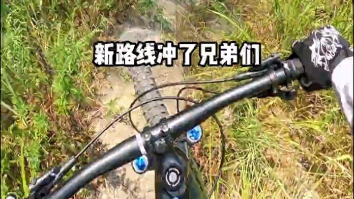 Đua tốc độ xuống dốc đường núi nông thôn - góc nhìn thứ nhất