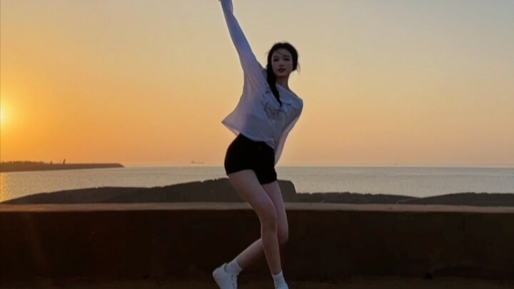 Falling out at sunset