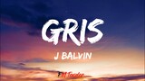 J Balvin - Gris (Lyrics)