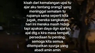 Pengajaran Untuk Kita Sebelum Terlambat #upsi #sad #muhasabah #ilmu #quotes #fyp #ujian #galau