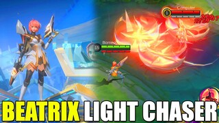 REVIEW BEATRIX "LIGHT CHASER" NEW M4 WORLD CHAMPIONSHIP SKIN | MOBILE LEGENDS