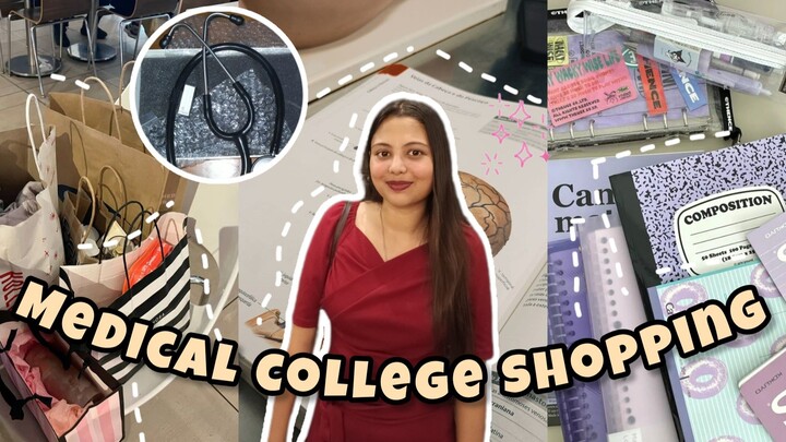 MBBS COLLEGE SHOPPING INDIA 🩺🛍️