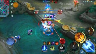 Again nice game 1v1 Chou highlights mobile legend bang bang