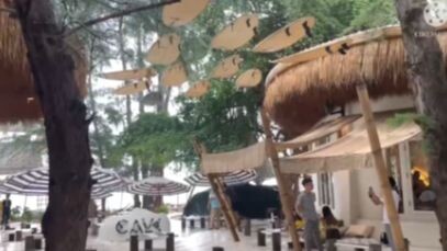 คาเฟ่ cave beach clud พัทยาเมืองไทย