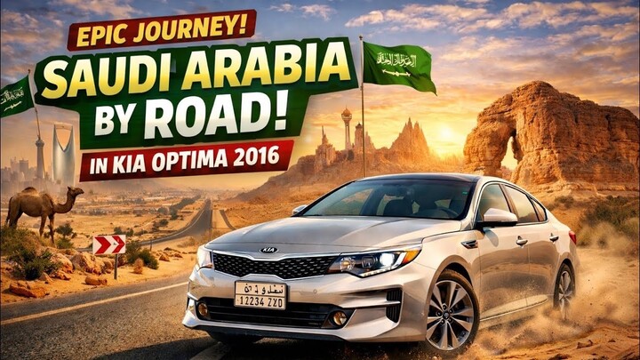 Oman to Saudi Arabia Road Trip Vlog 2026 — Border Crossing & Epic Scenery 🇴🇲➡️