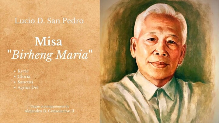 Misa "Birheng Maria" by Lucio D. San Pedro I Hauptwerk Alessandria