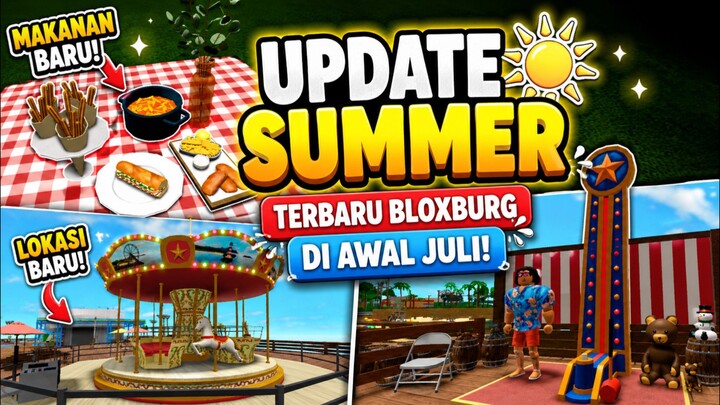 Update Bloxburg Summer Terbaru🏖️