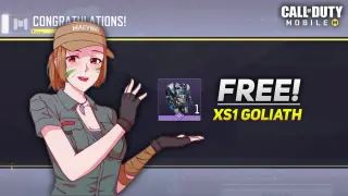 Cod mobile finally released the first ever XS1 Goliath Skin just for FREE #codm