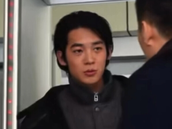 “Do you speak Mandarin?” “I speak it very well!” Security camera’s right on us!!!