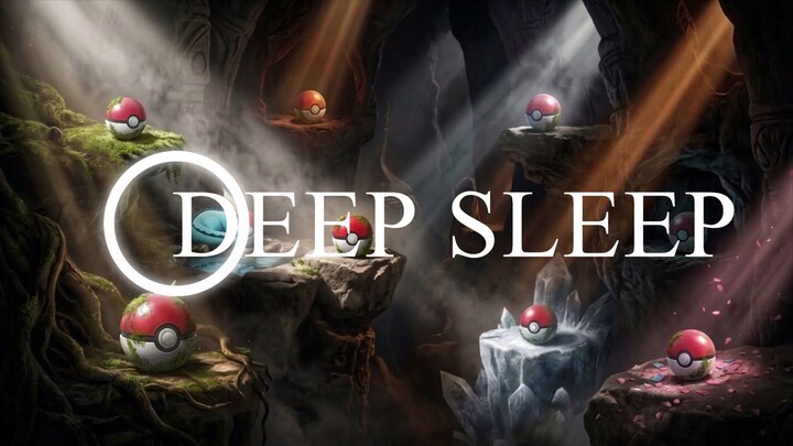 🌙Eevee Sleep Lofi | Peaceful POKEMON COZY Ambience 💚Eeveelution Sleep Music 💤