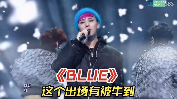(Bigbang) BLUE comeback stage — that entrance totally blew me away. The performance was brimming wit