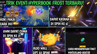 TRIK SPIN AWM FROST SNIP DI HYPERBOOK FROST TOKEN WHEEL FF || TRIK SPIN AWM FROST SNIP FF TERBARU