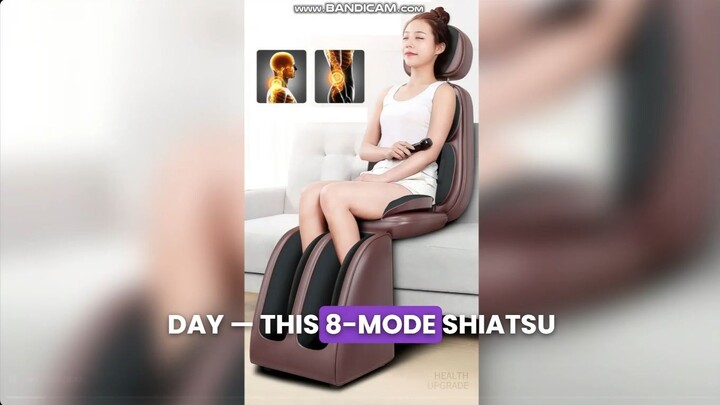 Say GOODBYE to Back Pain! Full Body Massage Cushion with Heat