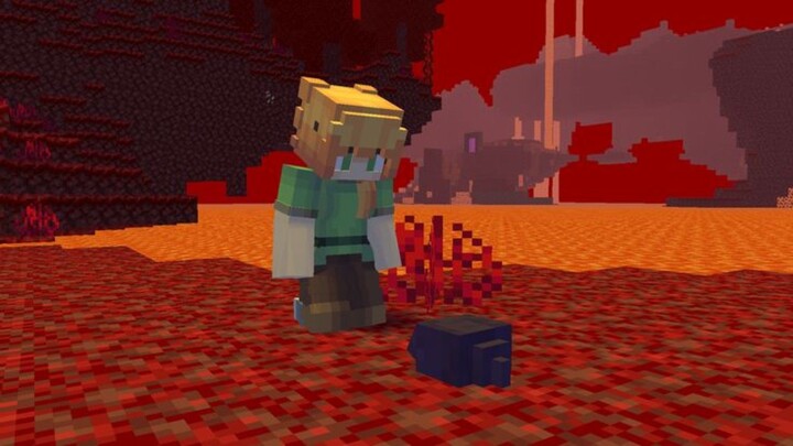 Ender Girl Save the endermite from the enderman with Alex Sister - minecraft animation